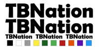 TBNation 18" Decals (2) + 3 Pack