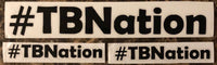 TBNation Bass Shirt 100% Polyester W/3 Decal Pack